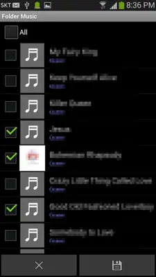 Folder Music android App screenshot 0