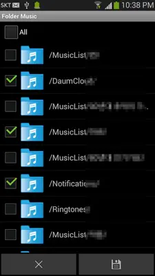 Folder Music android App screenshot 2